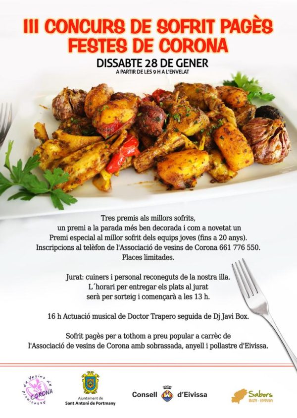 III Concurso de Sofrit Pagès Fiestas de Corona